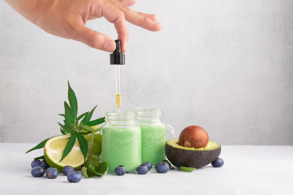 incorporate a teaspoon of avocado oil into your smoothie